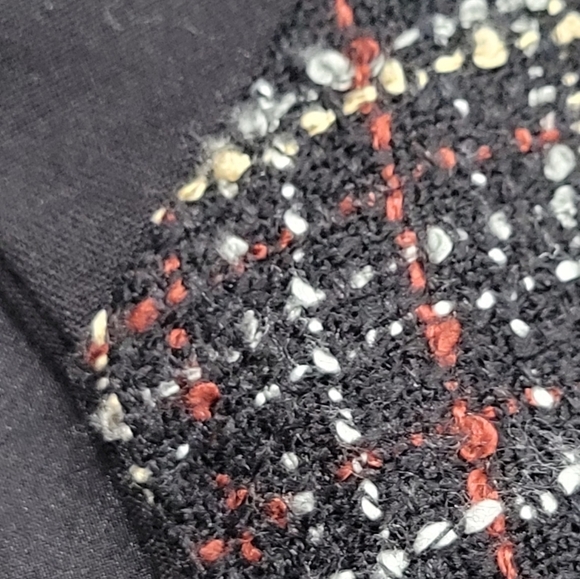 Vince Camuto Sleeveless A-line Dress Black Tweed Detail Women Sz M with Pockets - Picture 9 of 13